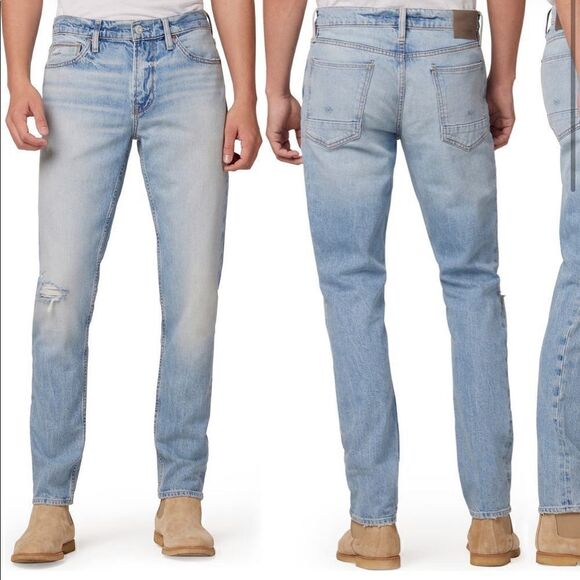 HUDSON jeans Axel Ripped Skinny Fit Size 32 - Picture 1 of 13